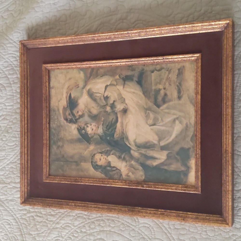 Helena Fourment with Children by Peter Paul Rubens Catalda Fine Arts NY print